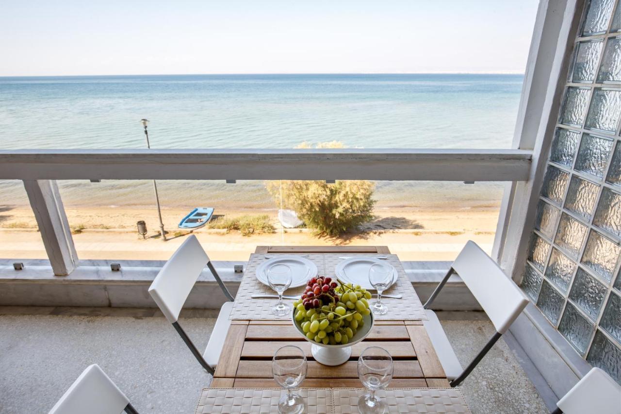 Peraía Metaxa Seafront Apartment מראה חיצוני תמונה