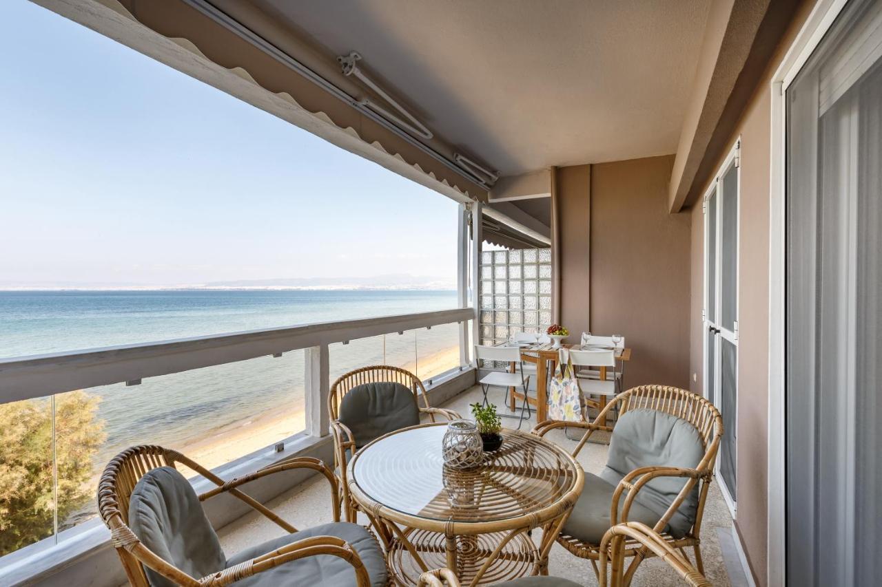 Peraía Metaxa Seafront Apartment מראה חיצוני תמונה