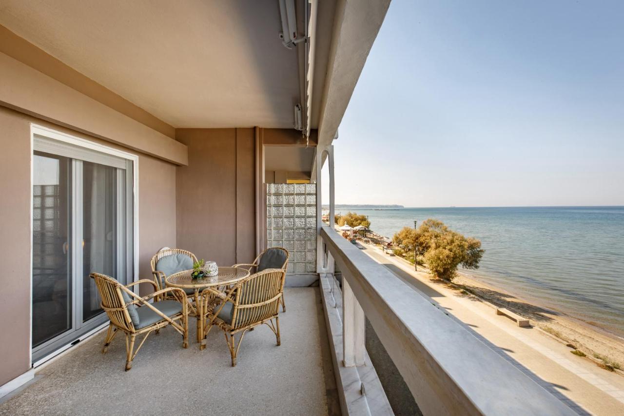 Peraía Metaxa Seafront Apartment מראה חיצוני תמונה